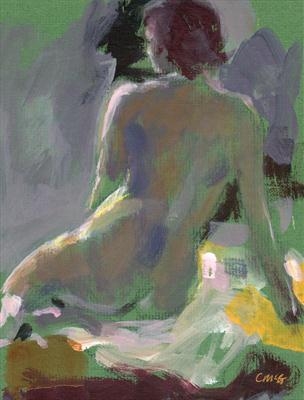 Seated Nude Study