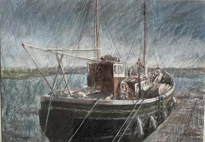 Misty Isle at Irvine harbour