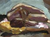 Figure Study by chick mcgeehan, Painting, Acrylic on board