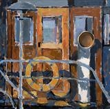 Wheelhouse 1 by chick mcgeehan, Painting, Acrylic on canvas